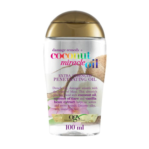 OGX – Coconut Miracle Oil Aceite Extra Fuerte Nutritivo para Cabello Seco y Dañado - Ogx - 1