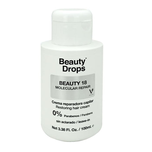 Beauty 18 Crème réparatrice capillaire à la molécule 100 ml - Beauty Drops - 1