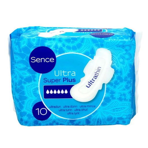 Serviettes hygiéniques avec ailes Ultra Super Plus - Sence Beauty - 1