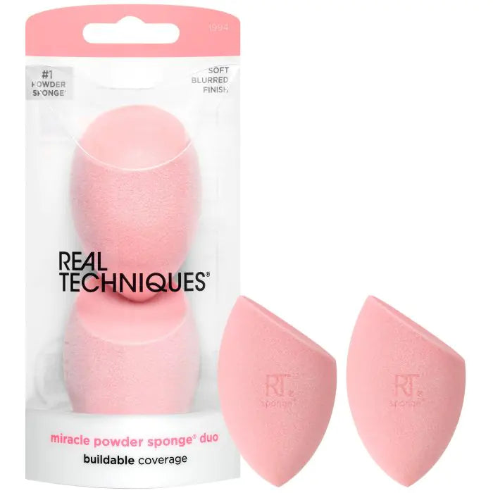 Set 2 Éponges en Microfibre Miracle Powder Sponge - Real Techniques - 2