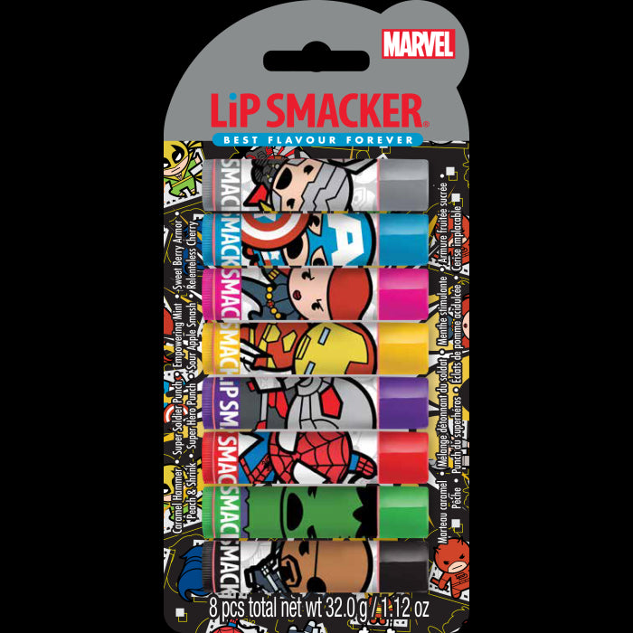 Ensemble de fête Marvel Baumes à lèvres 4 gr - Lip Smacker - 1