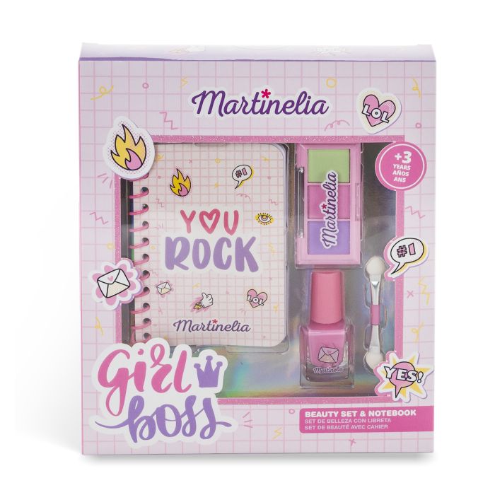 Ensemble Super Girl de maquillage et carnet - Martinelia - 1