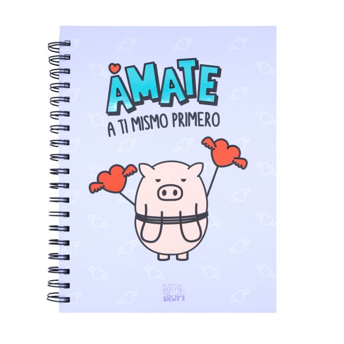 Cahier A4 Je t'aime - Mostropi - 1