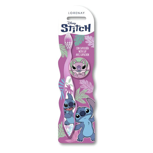 Lorenay - Cepillo de Dientes Infantil Stitch - 1 unidad (15,5 cm) - Lorenay - 1