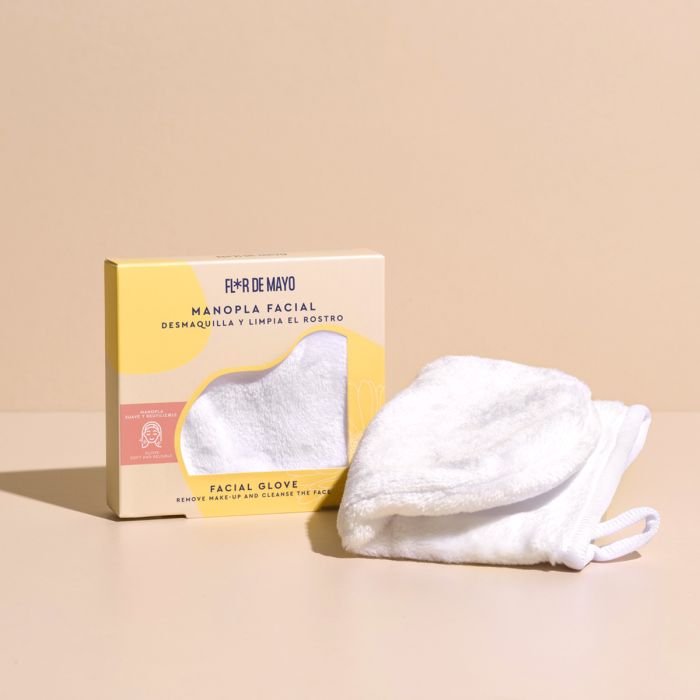 Gant facial démaquillant et nettoyant le visage - Flor de Mayo - 2