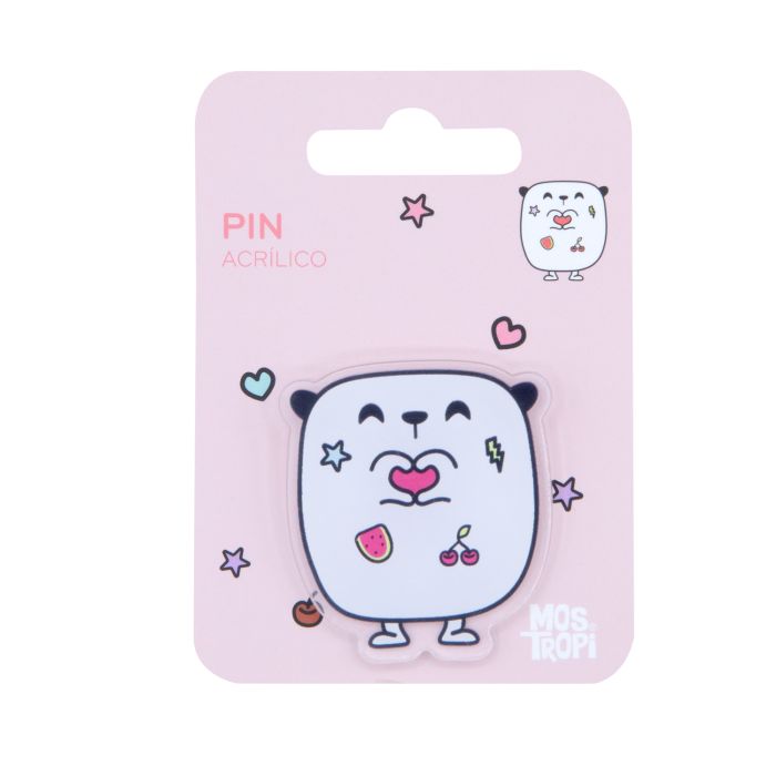 Pin Acrílico - Diseño divertido - 4.8 gr - Mostropi : 4.8 gr - 1