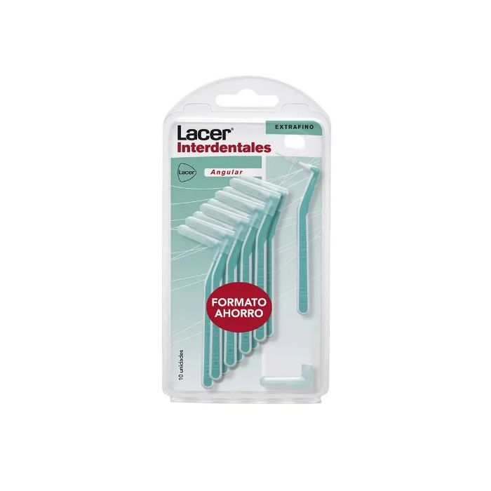 Lacer - Cepillos Interdentales Angular Extrafino - Pack Ahorro - 10 unidades - Lacer - 1