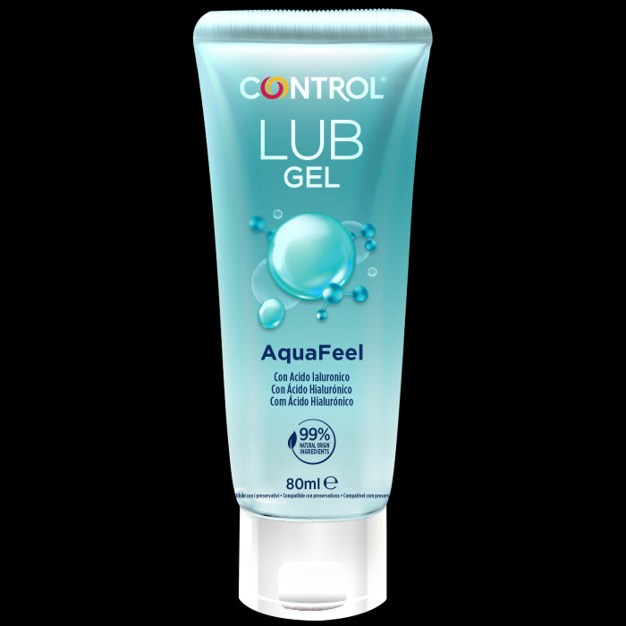 Gel lubrifiant Aquafeel avec acide hyaluronique 80ml - Control - 1