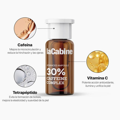 Ampoule Advanced 30% Caféine Complex + Vitamine C 2 ml - La Cabine - 2