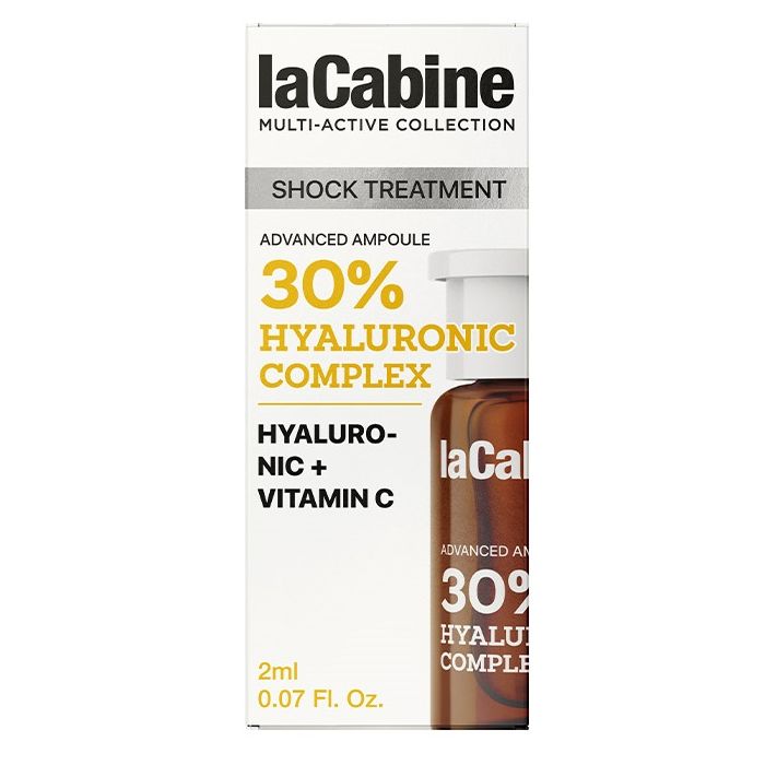 Ampoule Advanced 30% Complexe d'Acide Hyaluronique + Vitamine C 2ml - La Cabine - 1