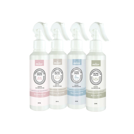 Vaporisateur d'ambiance éliminateur d'odeurs - 220 ml - Prady | Arômes pour Salle de Bain, Cuisine, Salon et Chambre - Prady - 1