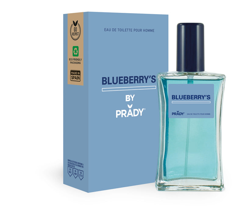 Eau de Toilette Blueberry's Homme 90 ml - Prady - 1