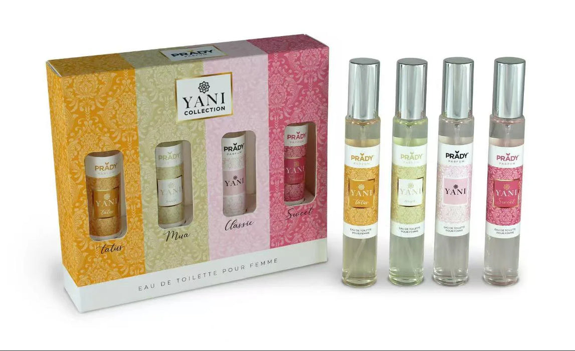 Pack Yani Collection 4 pièces - Mini Eau de Toilette pour Femme - Prady - Prady - 1