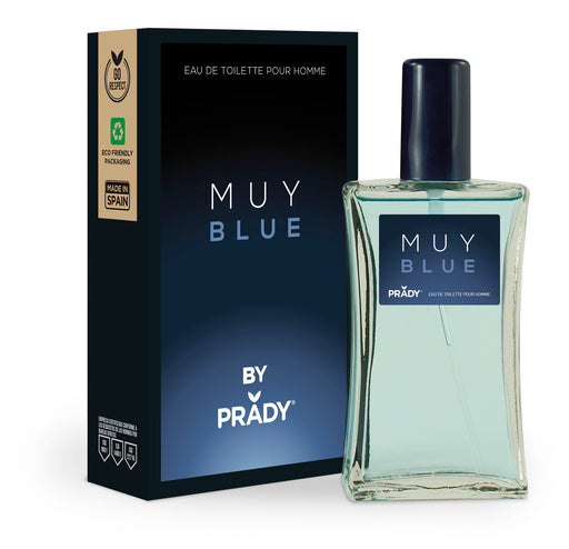 Eau de toilette Muy Blue Homme 90 ml - Prady - 1