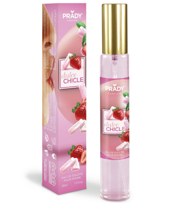 Eau de Toilette pour Femme Sucrée Chewing-gum Fruitée 33ml - Prady - 1