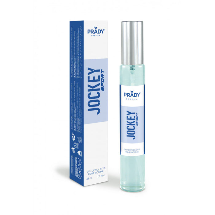 EAU DE TOILETTE 33ML JOCKEY SPORT (BLEU) - Prady - 1