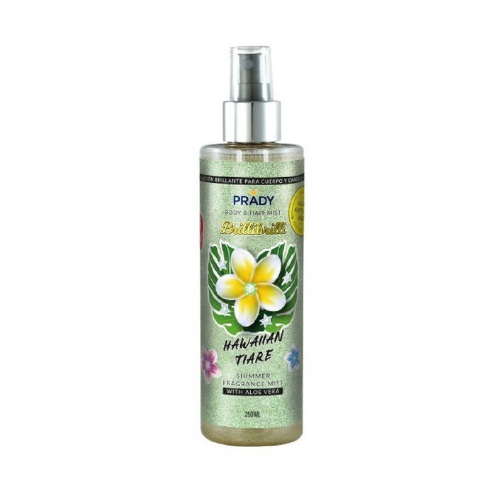 Brume scintillante pour le corps et les cheveux 250ml - Prady : Hawaiian - 1