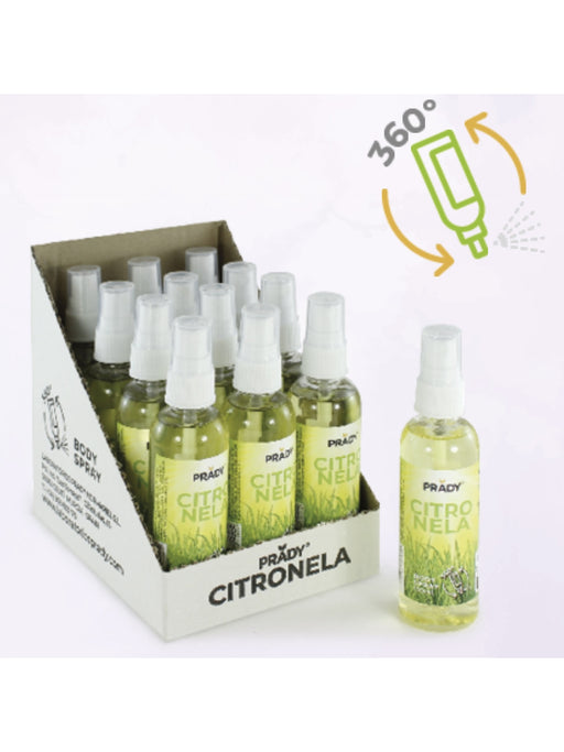 Brume pour le corps à la citronnelle - 100ml - Prady | Rafraîchissant naturel et anti-moustiques pour l'été - Prady - 1