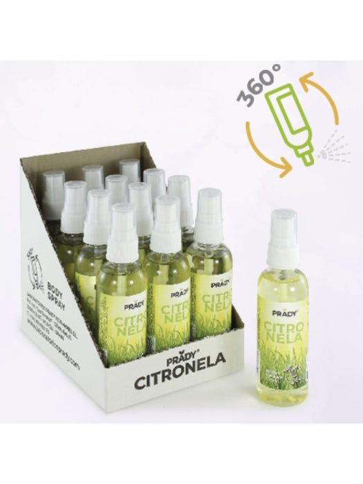 Brume pour le corps à la citronnelle - 100ml - Prady | Rafraîchissant naturel et anti-moustiques pour l'été - Prady - 1