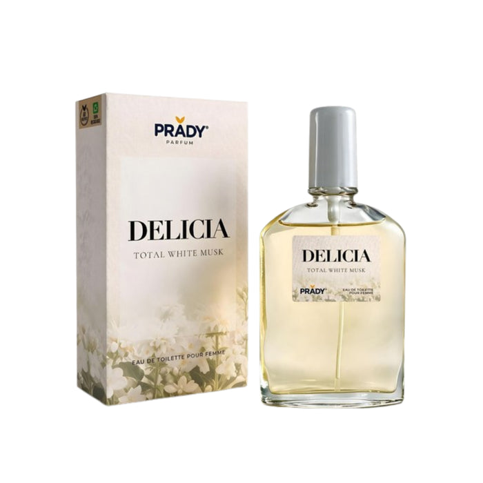 Eau de Cologne Délice Total au Musc Blanc - Prady - 1