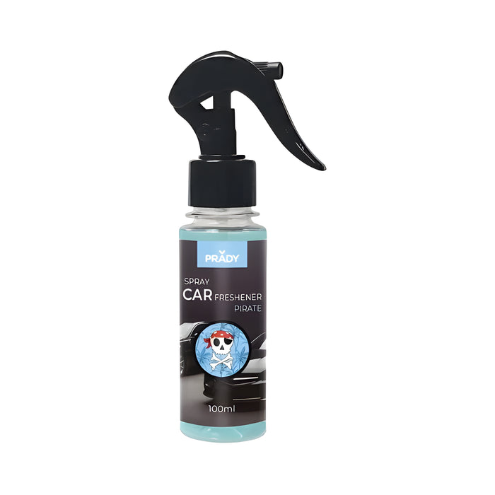 Désodorisant de Voiture en Spray - 100 ml - Prady | 7 Arômes Frais et Durables - Prady : Pirate - 1