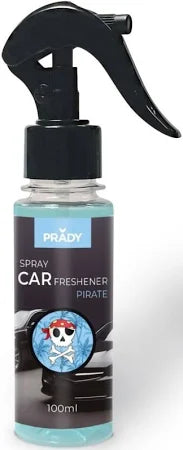 Désodorisant de Voiture en Spray - 100 ml - Prady | 7 Arômes Frais et Durables - Prady : Pirate - 1