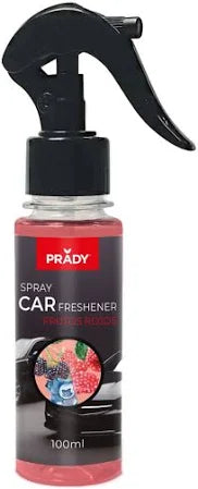 Désodorisant de Voiture en Spray - 100 ml - Prady | 7 Arômes Frais et Durables - Prady : Frutos Rojos - 1