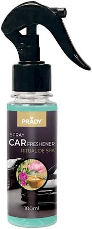 Désodorisant de Voiture en Spray - 100 ml - Prady | 7 Arômes Frais et Durables - Prady : Ritual de Spa - 1