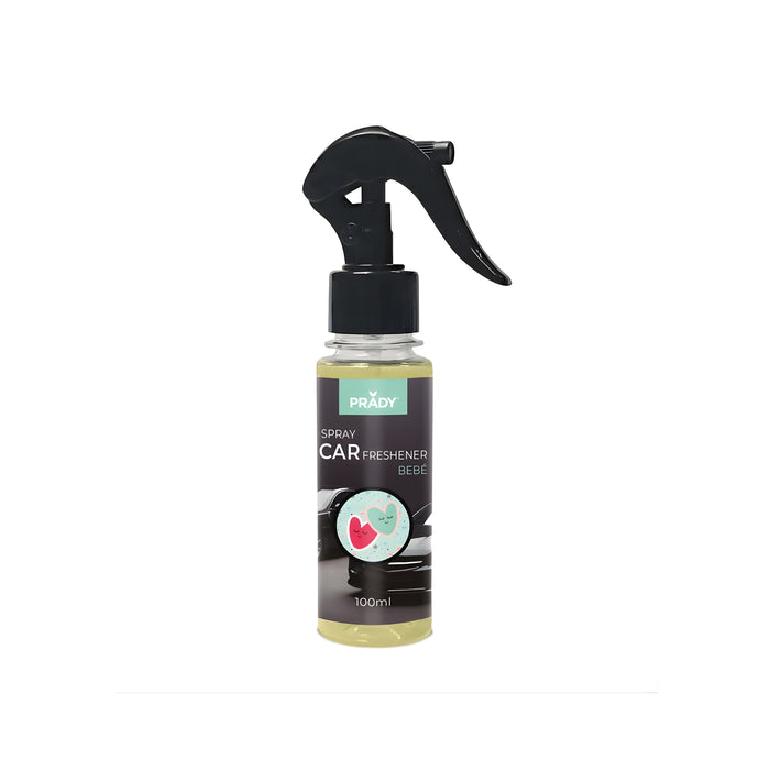 Désodorisant de Voiture en Spray - 100 ml - Prady | 7 Arômes Frais et Durables - Prady : Bebé - 1
