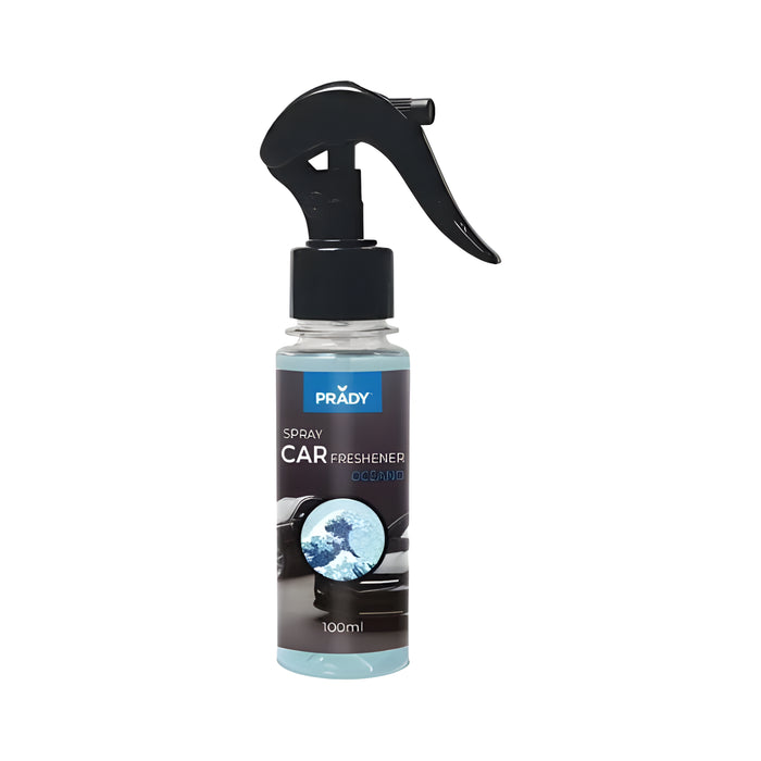 Désodorisant de Voiture en Spray - 100 ml - Prady | 7 Arômes Frais et Durables - Prady : Océano - 1