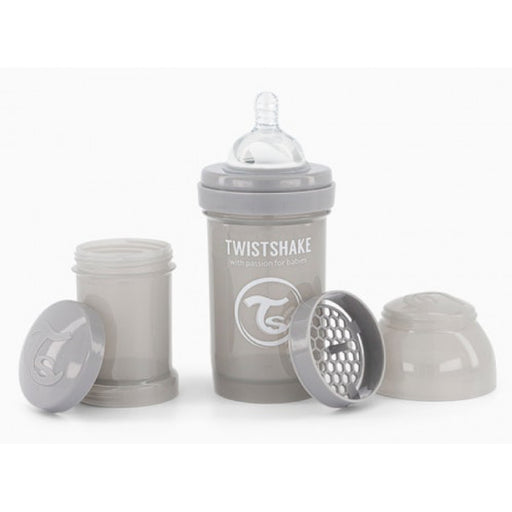 Biberon Anti-Colique Gris - Twistshake - 1