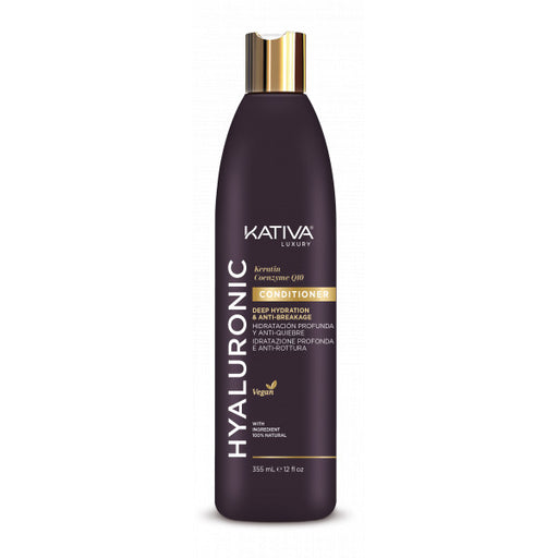 Après-shampooing à l'acide hyaluronique, à la kératine et à la coenzyme Q10 - Kativa - 1