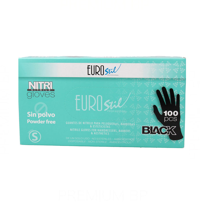 Gants en nitrile sans poudre Eurostil 100u Taille(s) S (06686) - Eurostil - 1