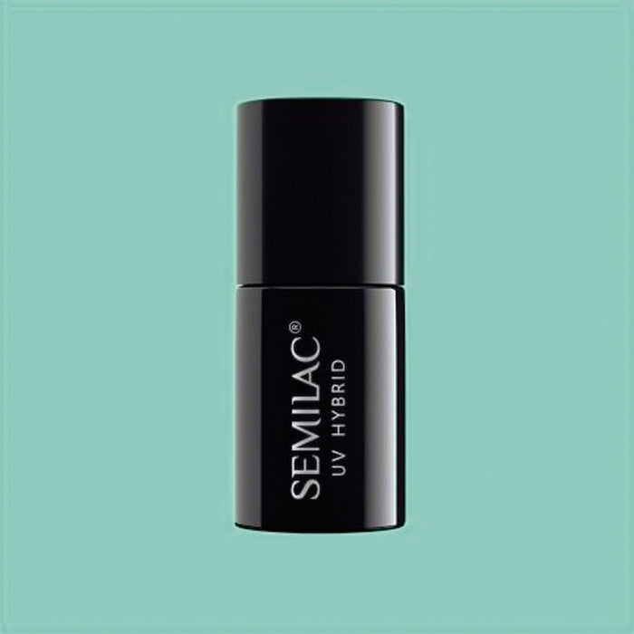 Vernis à ongles semi-permanent 7 ml - Semilac : Mint - 1