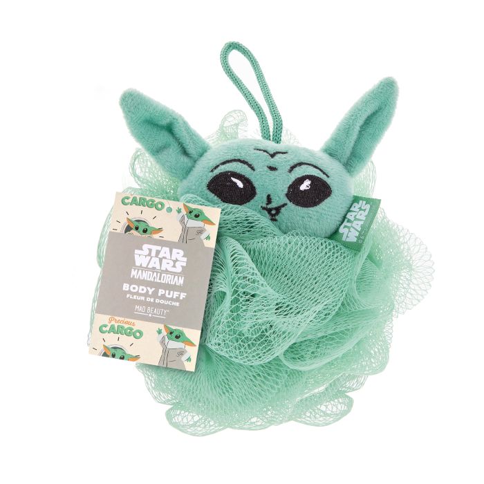 Éponge filet de douche Body Puff - Baby Yoda - Mad Beauty - 1