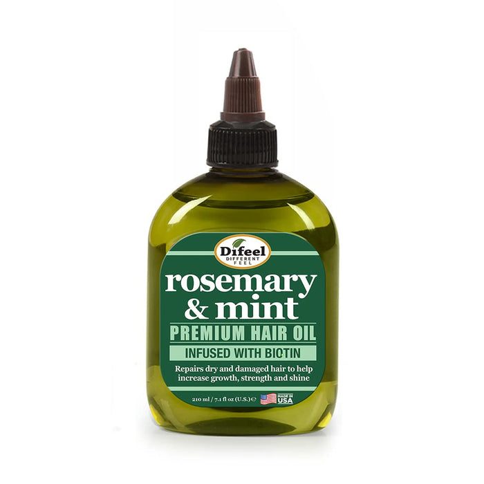 Huile Capillaire Fortifiante Romarin et Menthe 75ml - Difeel - 1