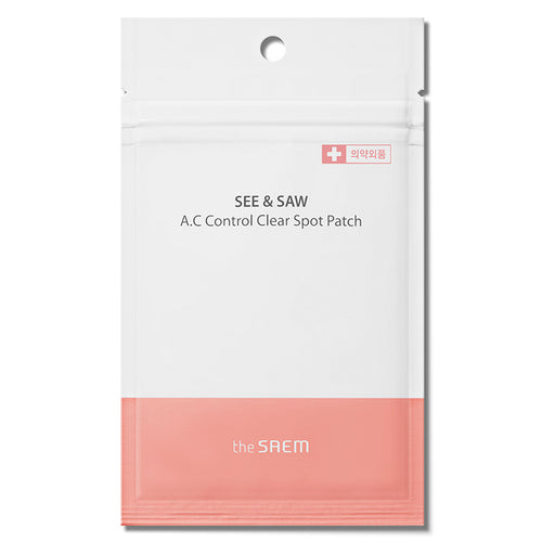Patchs pour boutons et plaies - See and Saw Control Clear - The Saem - 1