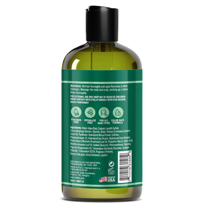 Shampooing Fortifiant au Romarin et à la Menthe 355ml - Difeel - 2
