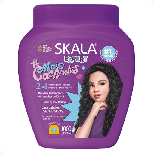 Crème revitalisante pour boucles Mais Cachinhos 1000ml - Skala - 1