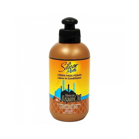 Après-shampooing sans rinçage à l'huile d'argan marocaine - Silicon Mix : 236ml - 1