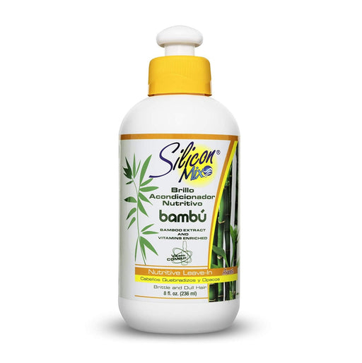 Revitalisant nutritif sans rinçage au bambou - Silicon Mix : 236 ML - 1