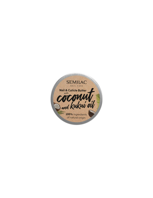 Beurre pour ongles et cuticules à l'huile de coco 12g - Semilac - 2