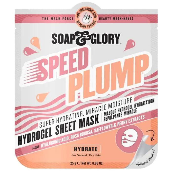 Masque hydratant en hydrogel Speed Plump Miracle - Soap & Glory - 1