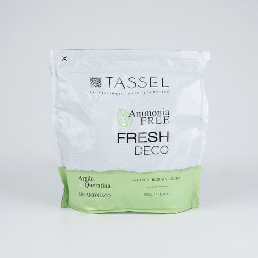 Décoloration sans Ammoniaque 500 gr - Huile d&#39;Argan et Kératine - Tassel - 1