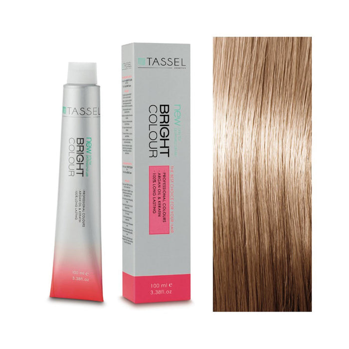 5 Châtain clair - Teinture à l&#39;huile d&#39;argan et à la kératine 100 ml - Tassel : 9.01 Rubio muy Claro Frío - 1