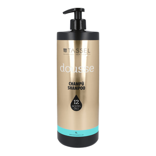 Shampoing Dousse aux 12 Huiles Essentielles - 1L - Tassel | Nutrition, Brillance et Soin Professionnel - Tassel - 1