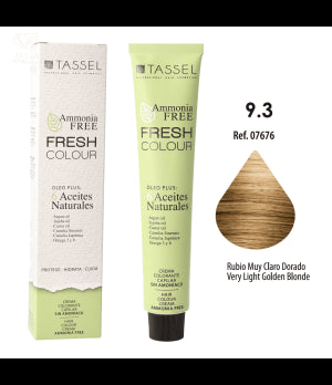 Colorant Fresh Colour sans Ammoniac 100ml - Tassel : 9.3 - Rubio muy claro dorado - 1