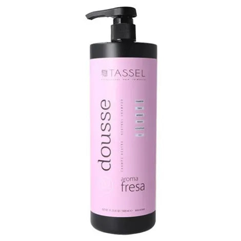 Shampooing Neutre Dousse Arôme Fraise 1000ml - Tassel - 1