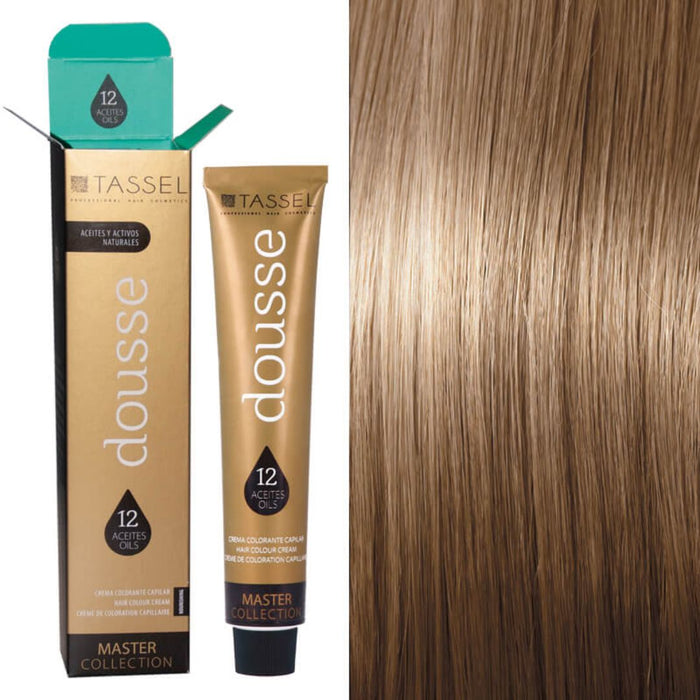 Colorant Tassel Dousse Master Collection - 100 ml | 11 nuances de base avec 12 huiles essentielles - Tassel : 8.31 - RUBIO CLARO BEIGE - 1