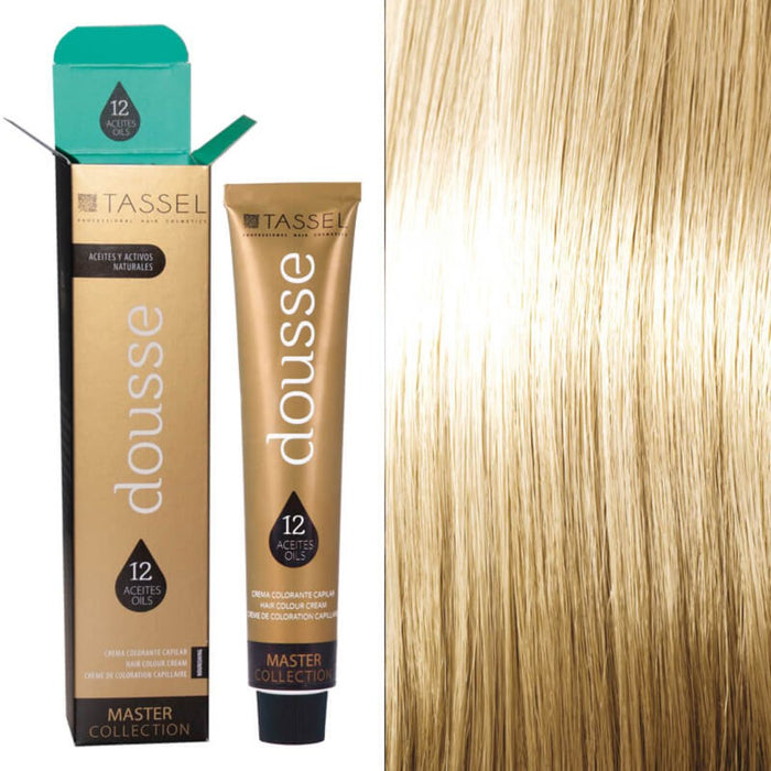 Colorant Tassel Dousse Master Collection - 100 ml | 11 nuances de base avec 12 huiles essentielles - Tassel : 11.3S - RUBIO SUPERACLARANTE DORADO - 1